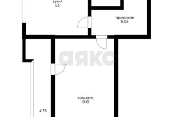 Фото №4: 1-комнатная квартира 41 м² - Краснодар, мкр. жилой комплекс Жемчужина, ул. имени Ф.И. Шаляпина, 30/1к2