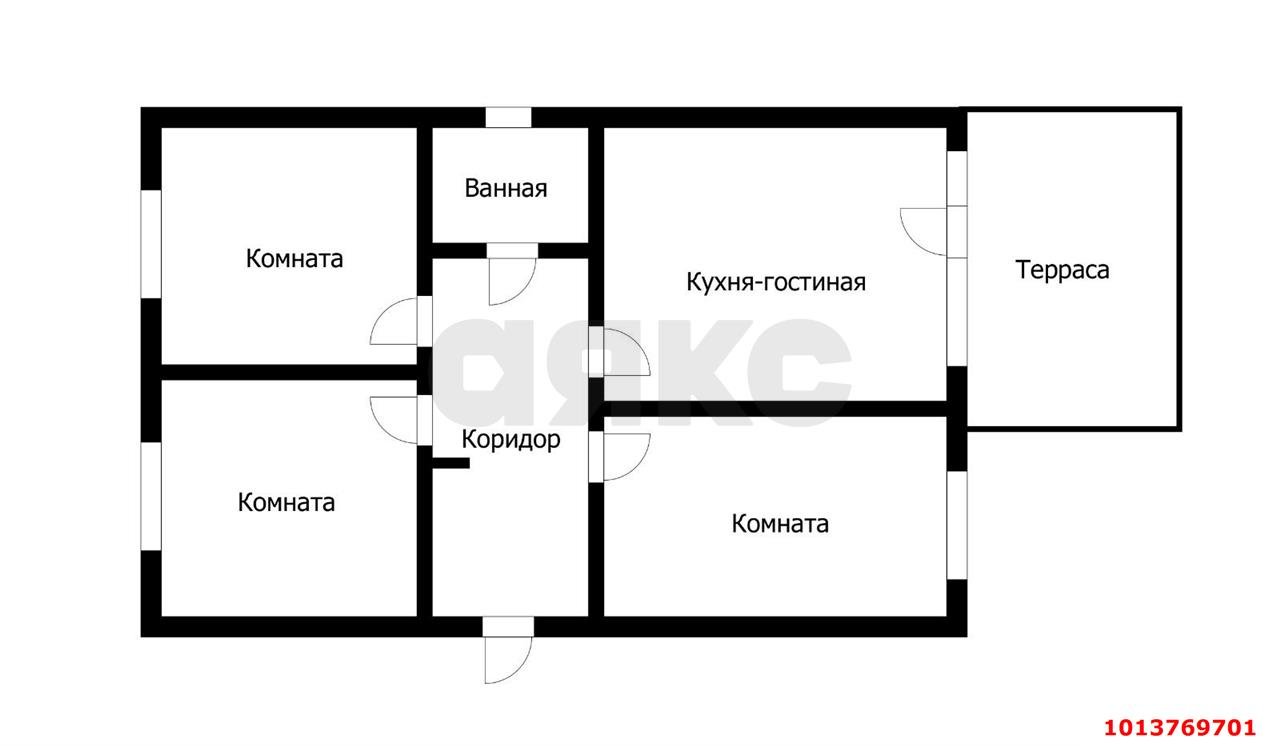 Фото №13: Дом 78 м² + 4.2 сот. - Октябрьский, Радужное, пр-д 2-й