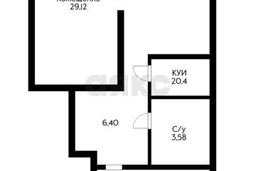 Фото №2: Торговое помещение 56 м² - Краснодар, мкр. жилой комплекс Свобода, ул. Домбайская, 55к2