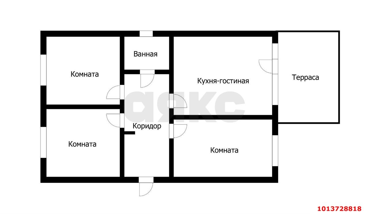 Фото №9: Дом 80 м² + 4.3 сот. - Октябрьский, Радужное, пр-д 5-й, 303