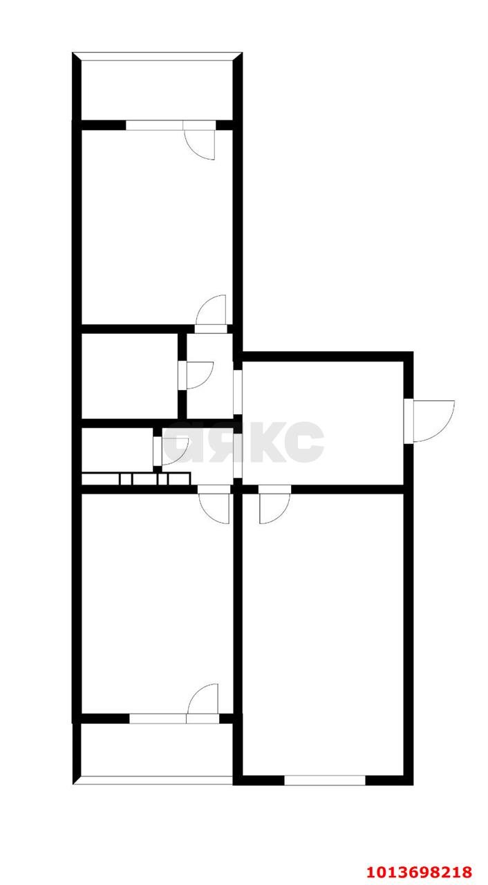 Фото №17: 2-комнатная квартира 65 м² - Краснодар, Восточно-Кругликовский, ул. Генерала Трошева, 37