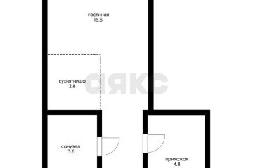 Фото №5: Студия 30 м² - Краснодар, мкр. Гидростроителей, ул. Дмитрия Благоева, 29к1