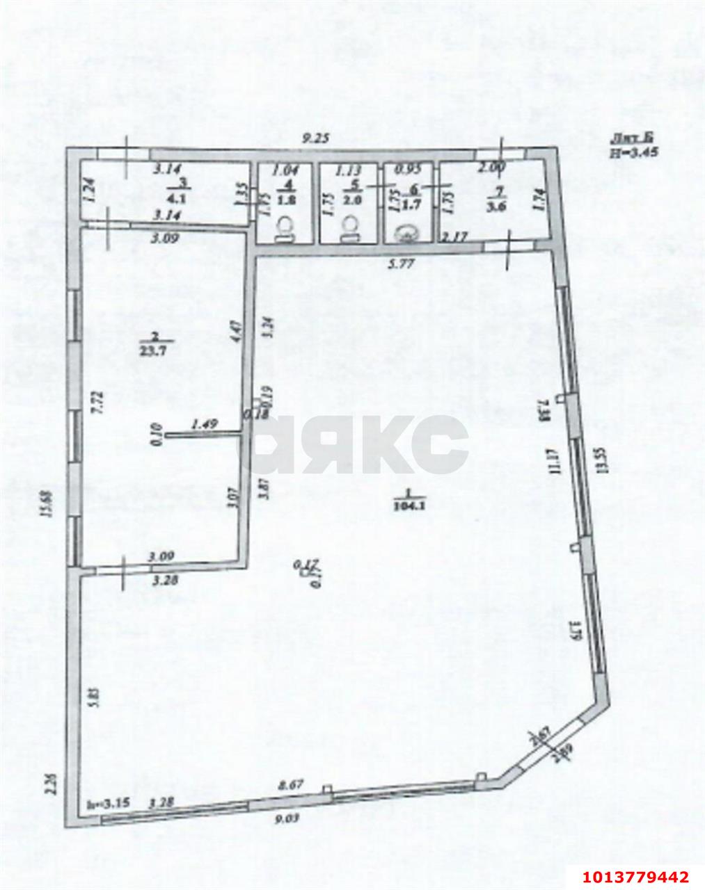 Фото №3: Торговое помещение 141 м² - Полтавская, квартал Центр, ул. Красная, 120