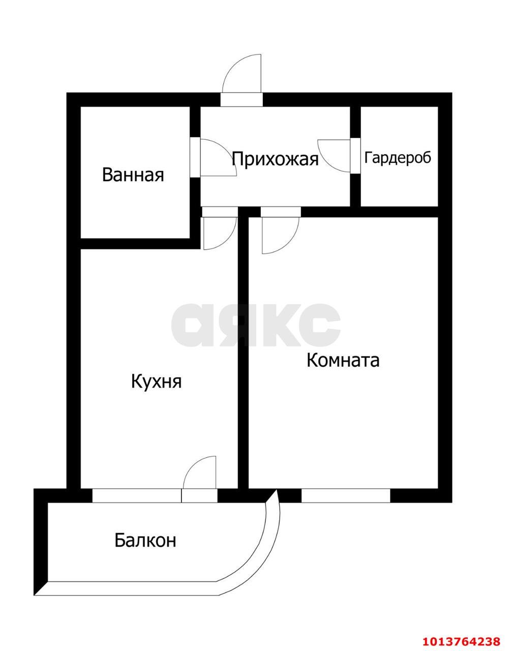 Фото №20: 1-комнатная квартира 50 м² - Краснодар, Западный внутригородской округ, ул. Кожевенная, 22