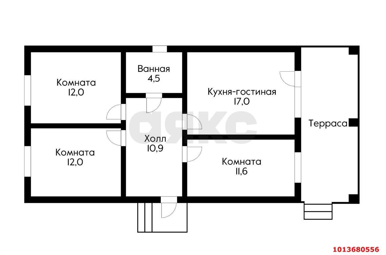 Фото №10: Дом 87 м² + 3 сот. - Краснодар, коттеджный  Крепость, ул. Новомихайловская, 40/6