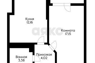 Фото №4: 1-комнатная квартира 38 м² - Краснодар, мкр. жилой комплекс Облака, ул. имени Генерала Корнилова, 9А