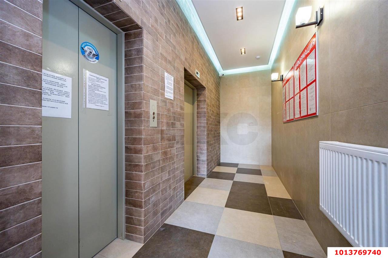Фото №7: 1-комнатная квартира 45&nbsp;м², 12/16&nbsp;эт. - Краснодар, Прикубанский внутригородской округ, мкр. 9-й километр, пр-д Репина, 3