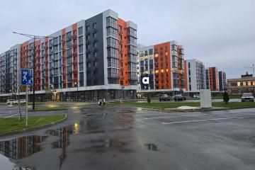Фото №1: Торговое помещение 46 м², 1/9 эт. - Краснодар, мкр. жилой комплекс Друзья, ул. имени Генерала Брусилова, 28к3