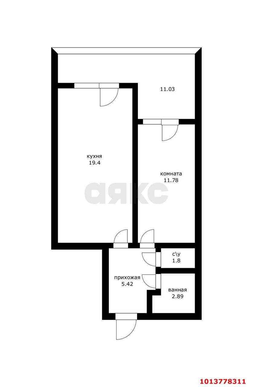 Фото №9: 2-комнатная квартира 52 м² - Краснодар, жилой комплекс Парусная Регата, ул. Автолюбителей, 1Дк2