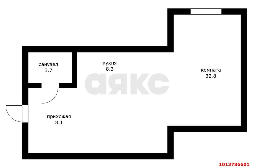 Фото №12: 1-комнатная квартира 52 м² - Краснодар, Калинино, пер. Гаражный, 12/3литА