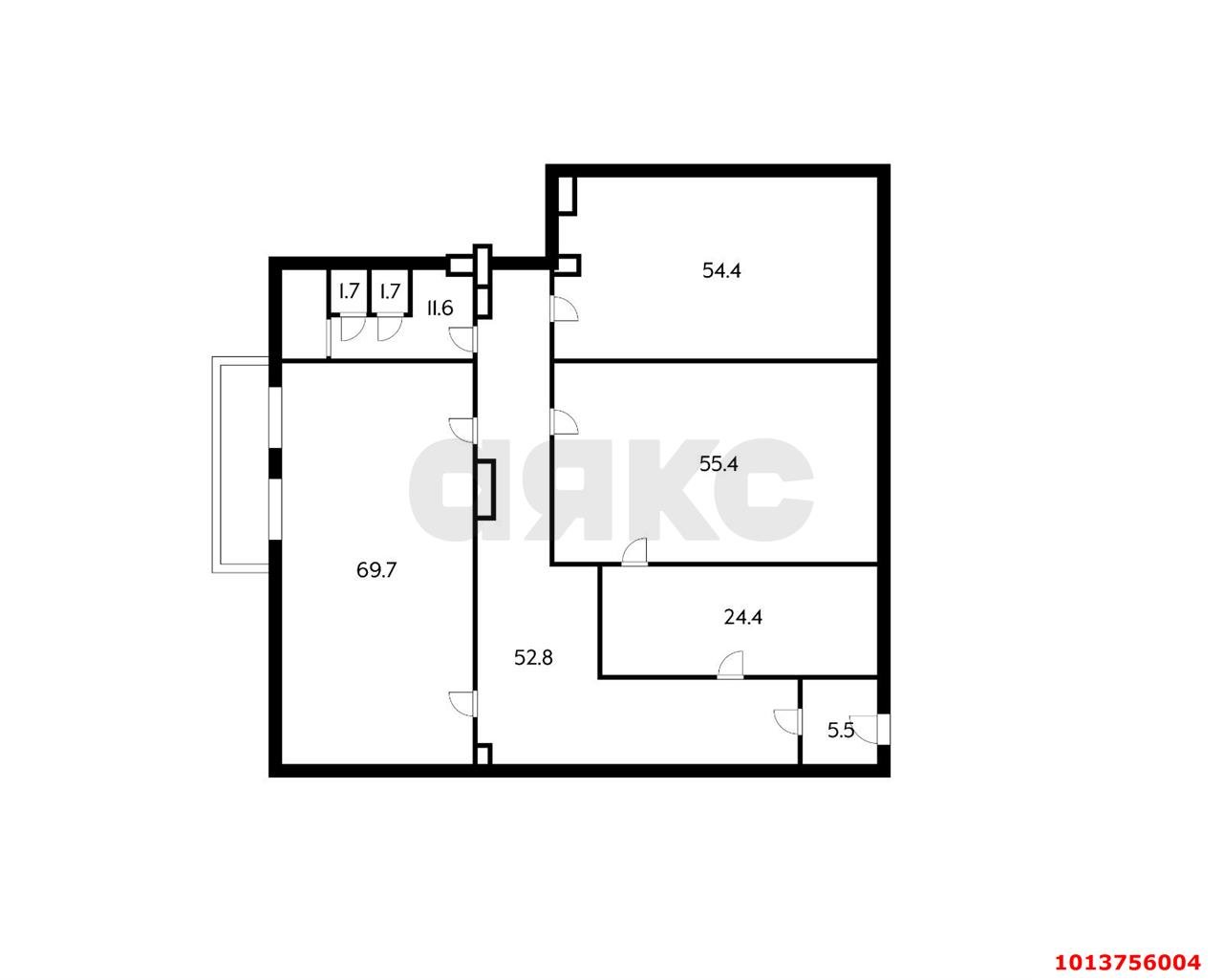 Фото №6: Студия 277 м² - Краснодар, жилой комплекс Притяжение, ул. Московская, 118к1