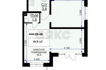 Фото №3: Торговое помещение 47 м² - Краснодар, мкр. жилой комплекс Ракурс, ул. имени Героя Ростовского, 8к4