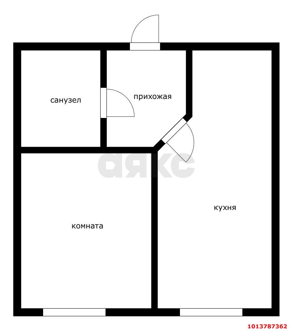 Фото №8: 1-комнатная квартира 34 м² - Краснодар, жилой комплекс Иван да Марья, ул. Автолюбителей, 1/5