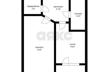 Фото №1: 1-комнатная квартира 38 м² - Краснодар, мкр. Завод Измерительных Приборов, ул. Зиповская, 40