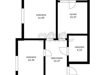 Фото №3: 2-комнатная квартира 53 м² - Краснодар, мкр. Губернский, ул. им. Героя Яцкова И.В., 15к1