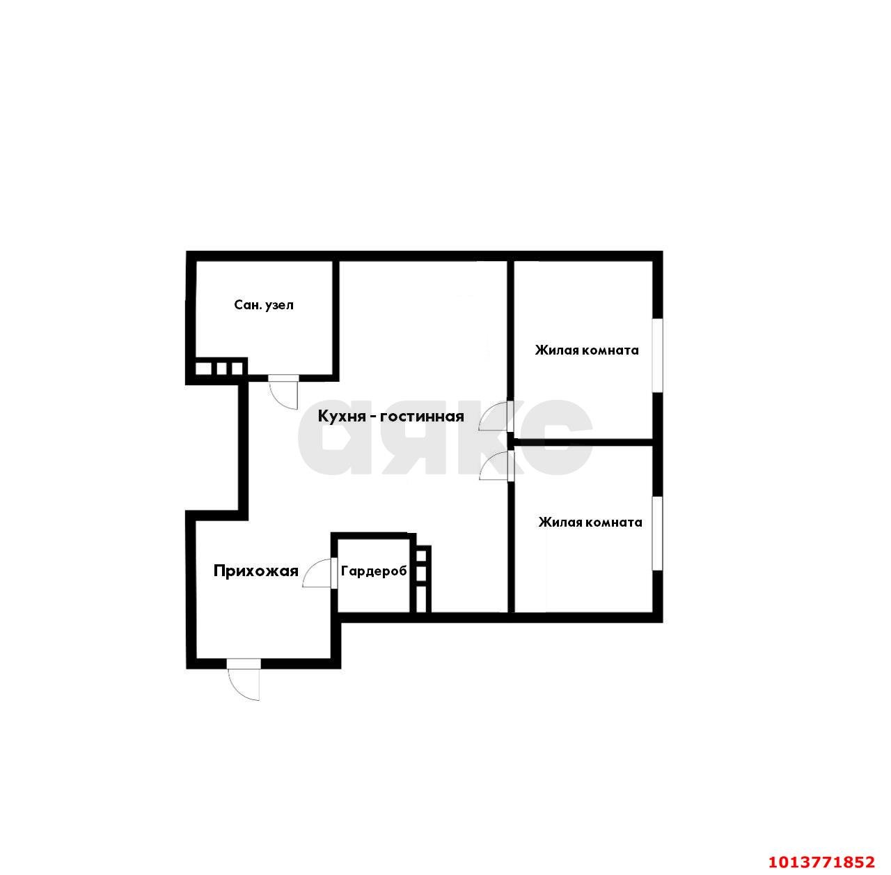 Фото №17: 2-комнатная квартира 78 м² - Краснодар, 9-й километр, ул. Ярославская, 113