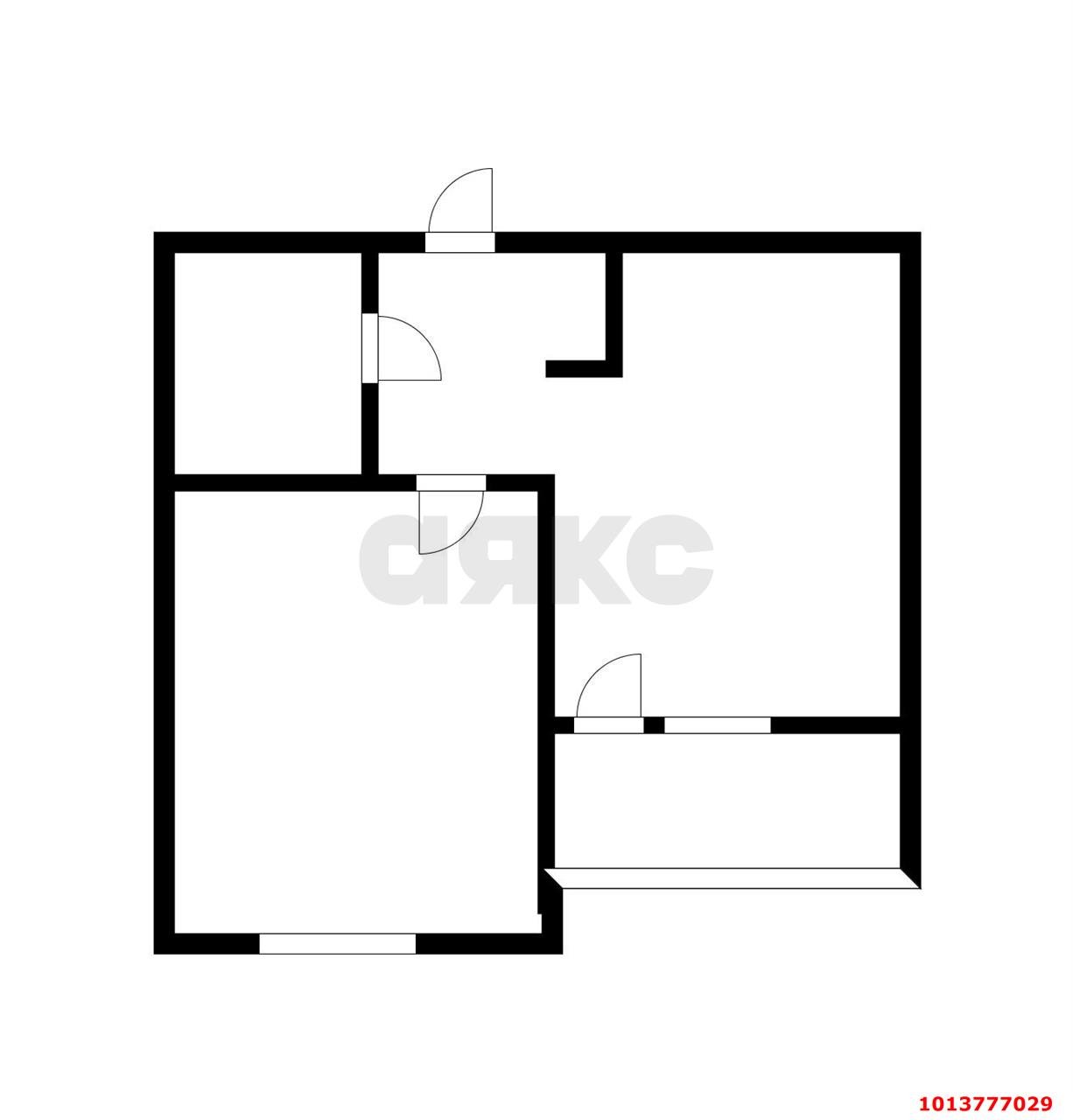 Фото №8: 1-комнатная квартира 37 м² - Краснодар, Прикубанский внутригородской округ, ул. имени Б.С. Кудухова