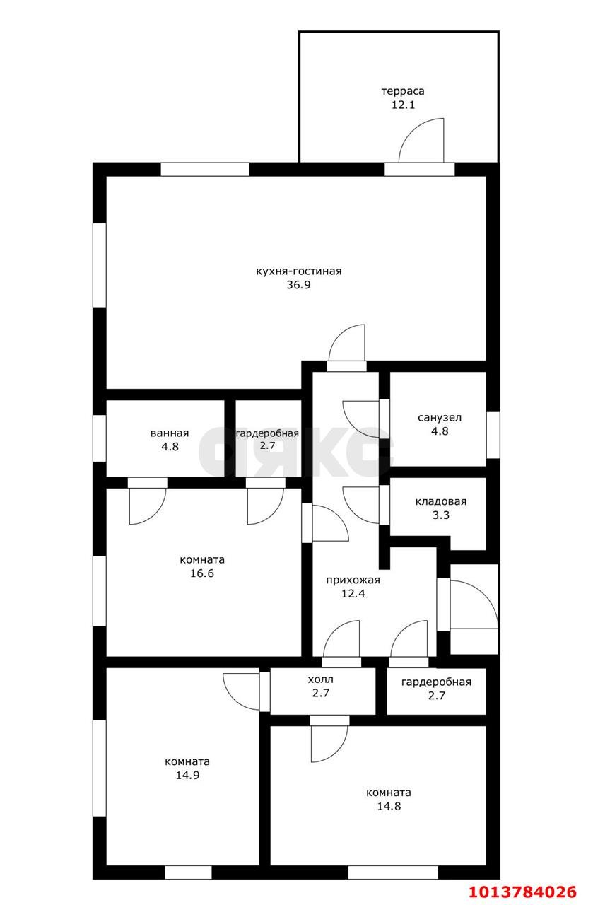 Фото №14: Дом 131 м² + 4.5 сот. - Краснодар, коттеджный  Кореновская Усадьба, пр-д Чистопрудный, 21