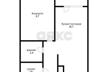 Фото №3: 1-комнатная квартира 35 м² - Краснодар, мкр. Парк Победы, ул. Героя Пешкова, 14