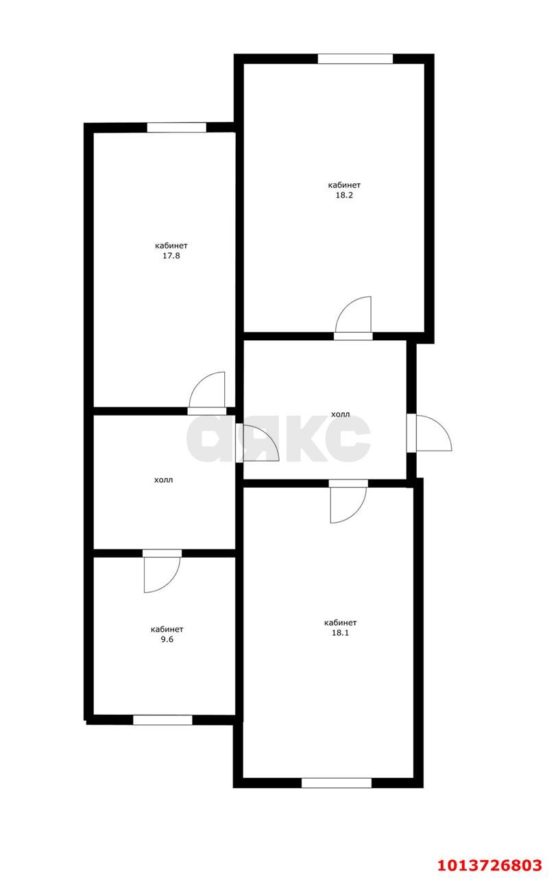 Фото №8: Офисное помещение 70 м² - Краснодар, Почтовый, ул. имени Валерия Гассия, 10