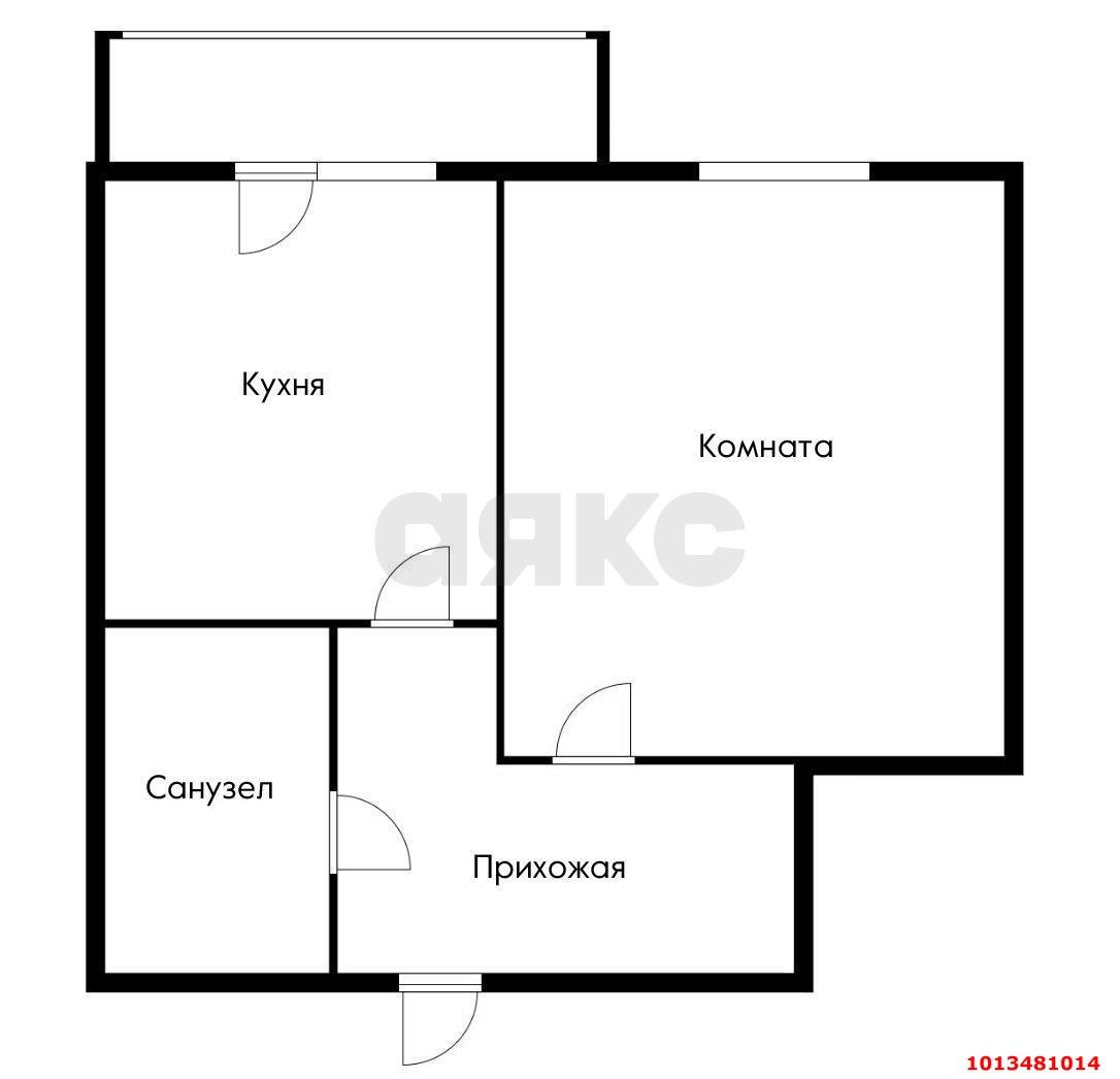 Фото №9: 1-комнатная квартира 36 м² - Краснодар, Музыкальный, ул. имени Ф.И. Шаляпина, 31В