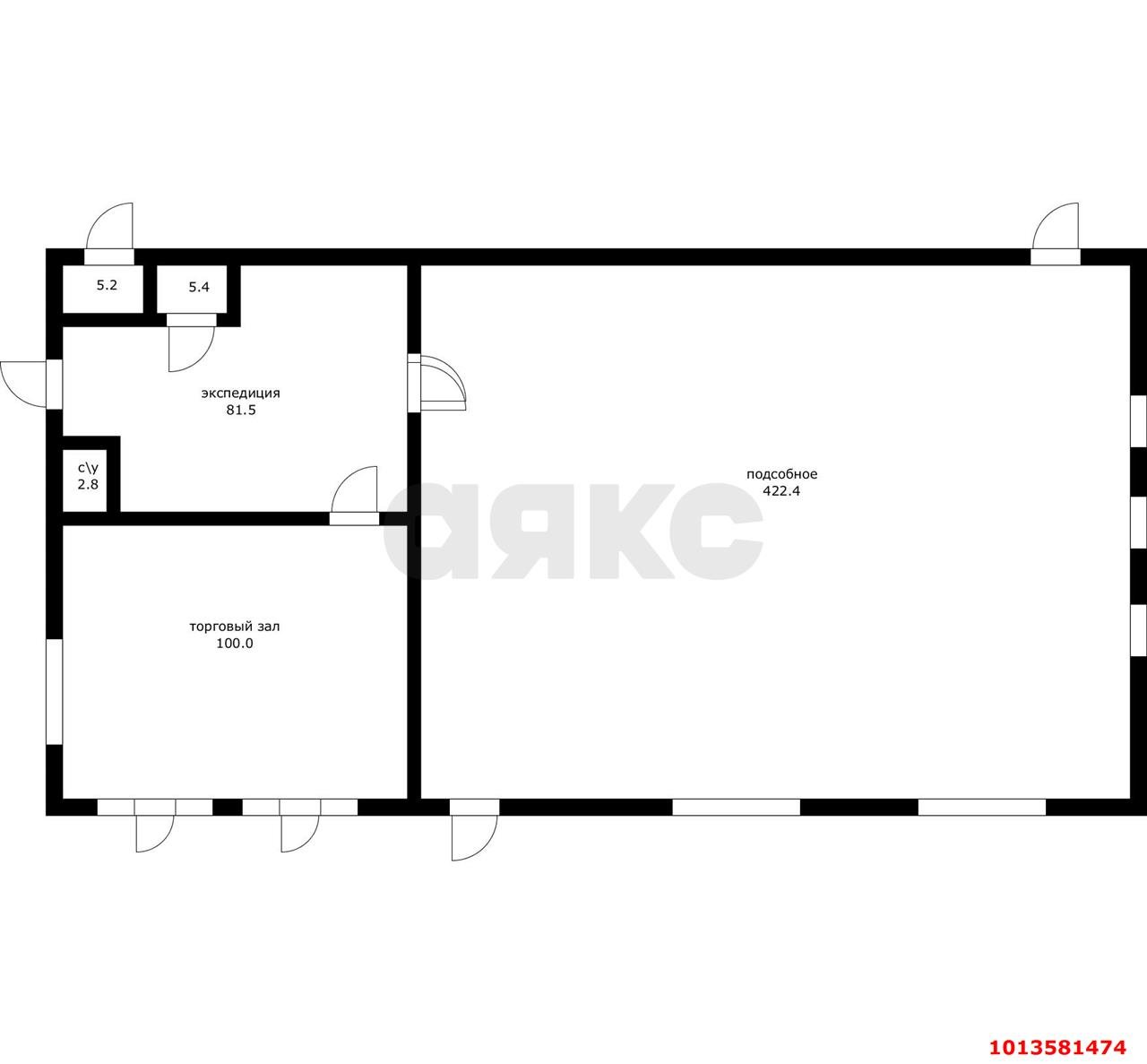 Фото №7: Торговое помещение 616 м² - Тихорецк, ул. Гоголя, 75А