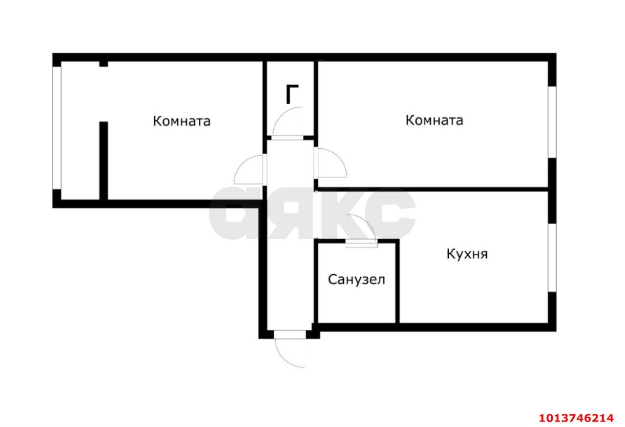 Фото №18: 2-комнатная квартира 57 м² - Краснодар, Комсомольский, ул. Сормовская, 185