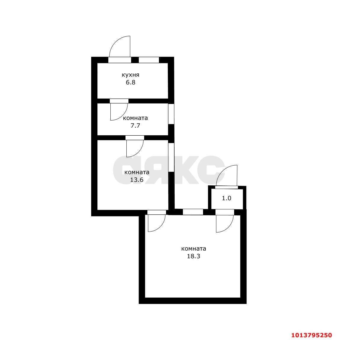 Фото №14: Часть дома 50 м² + 1.5 сот. - Краснодар, Центральный, ул. Пашковская, 183