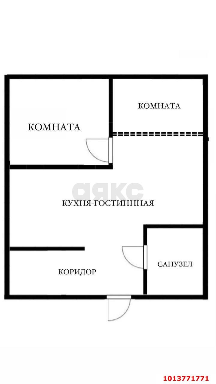 Фото №15: 2-комнатная квартира 45 м² - Краснодар, жилой комплекс Россинский Парк, ул. Командорская, 15