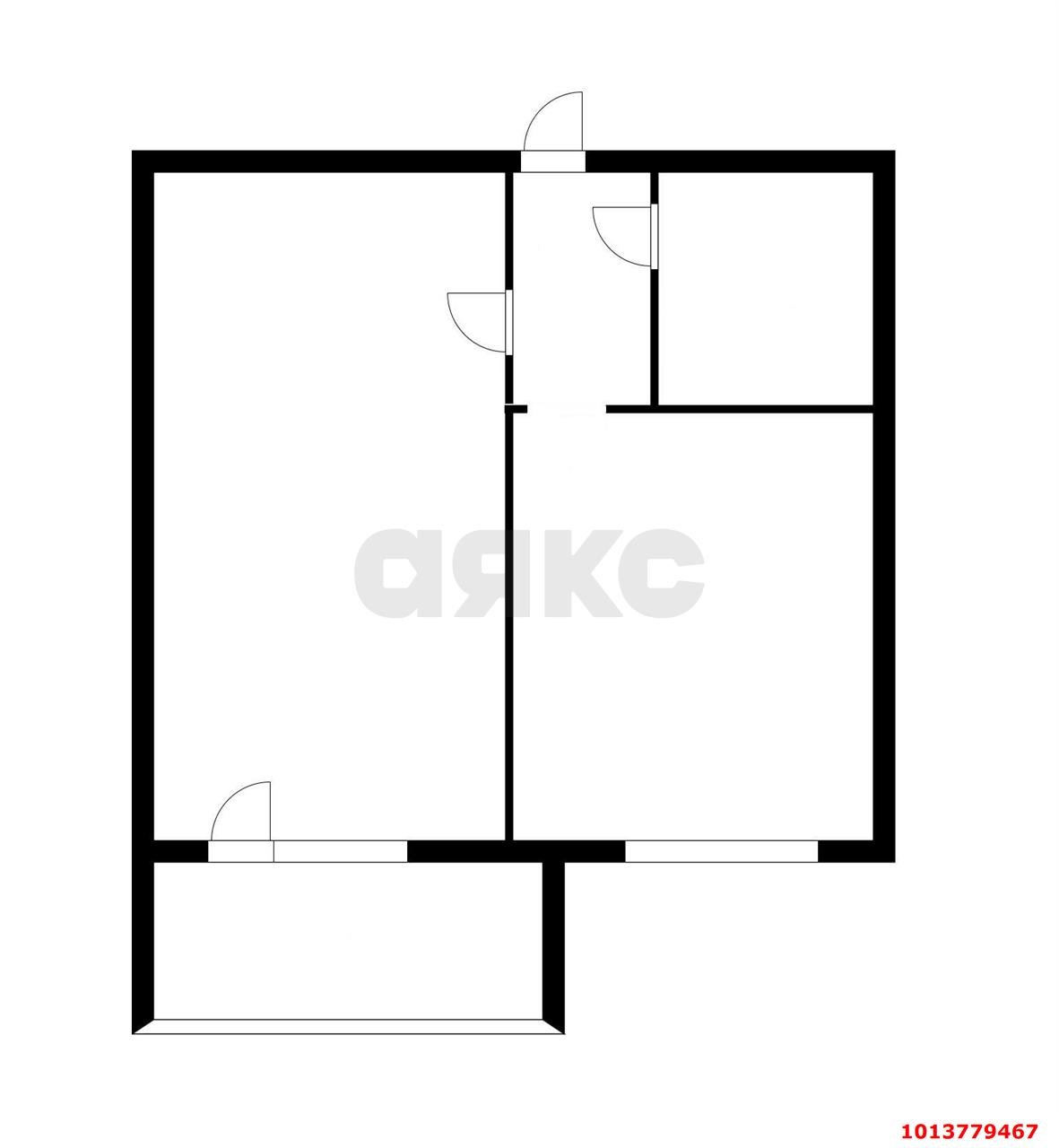 Фото №5: 1-комнатная квартира 35 м² - Краснодар, Юбилейный, б-р Платановый, 19/1