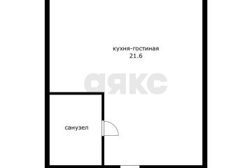 Фото №3: Студия 21 м² - Анапа, мкр. Алексеевка, ул. Ленинградская, 56