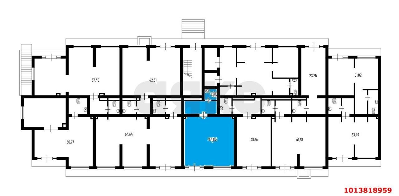 Фото №9: Торговое помещение 48 м² - Краснодар, жилой комплекс Зелёный театр, ул. Западный Обход, 39/1к2