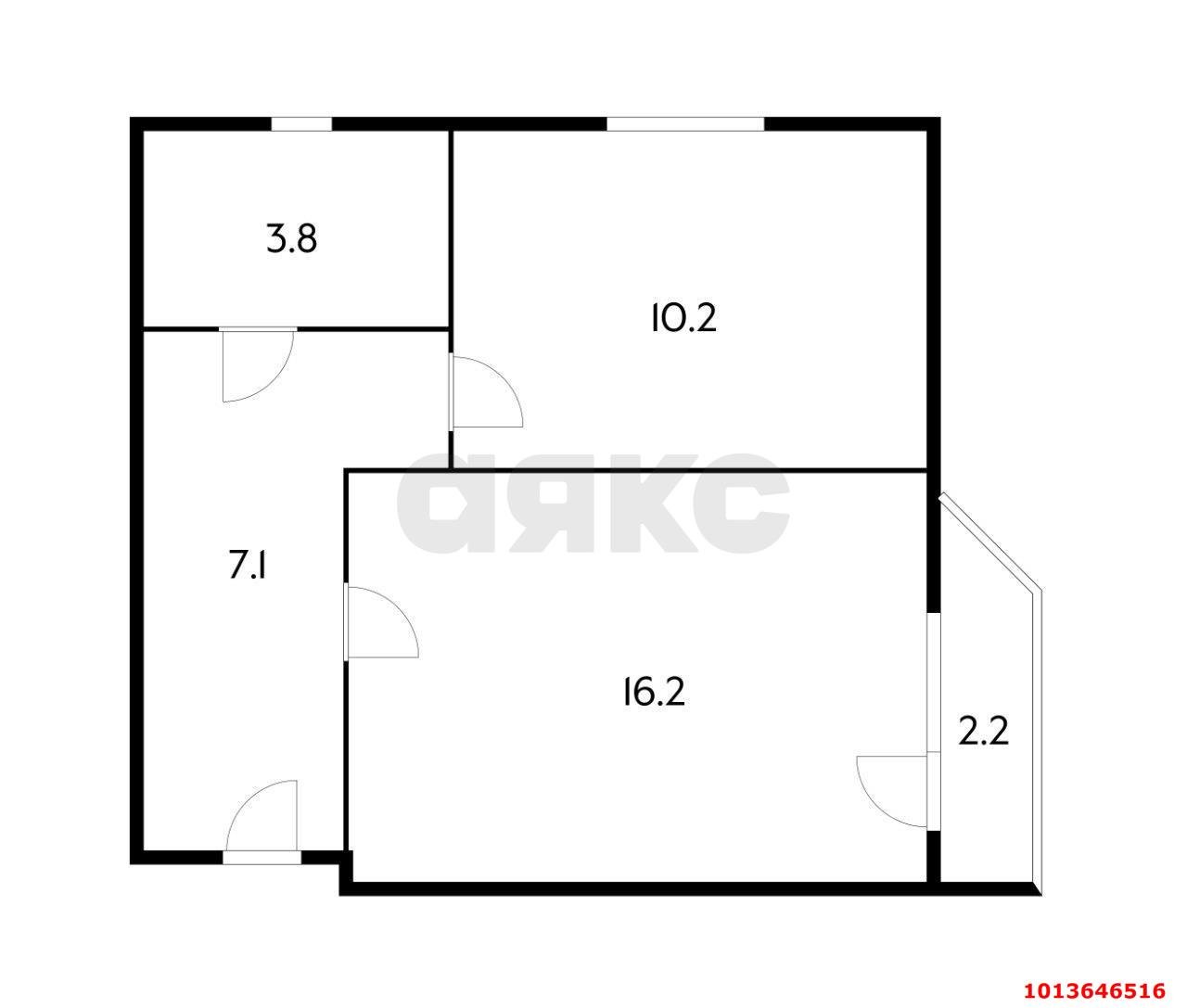 Фото №9: 1-комнатная квартира 37 м² - Краснодар, ТЭЦ, ул. Краснодарская, 35