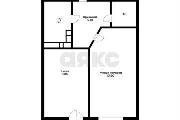 Фото №5: 1-комнатная квартира 33 м² - Краснодар, мкр. жилой комплекс Семейный Парк, ул. Душистая, 60к1