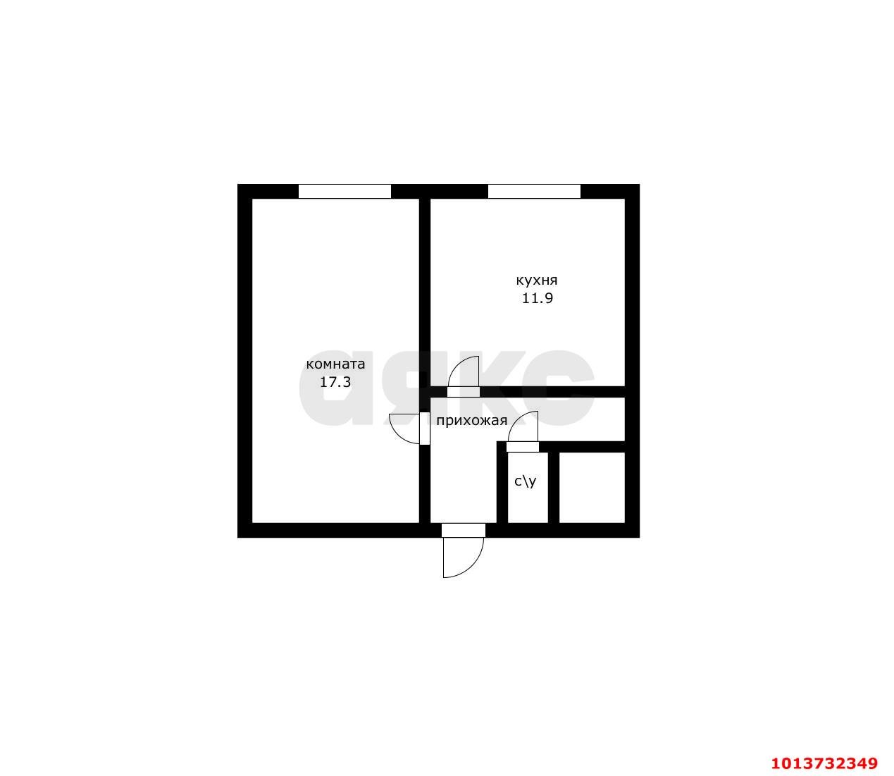 Фото №1: 1-комнатная квартира 47 м² - Краснодар, Фестивальный, ул. имени Тургенева, 142