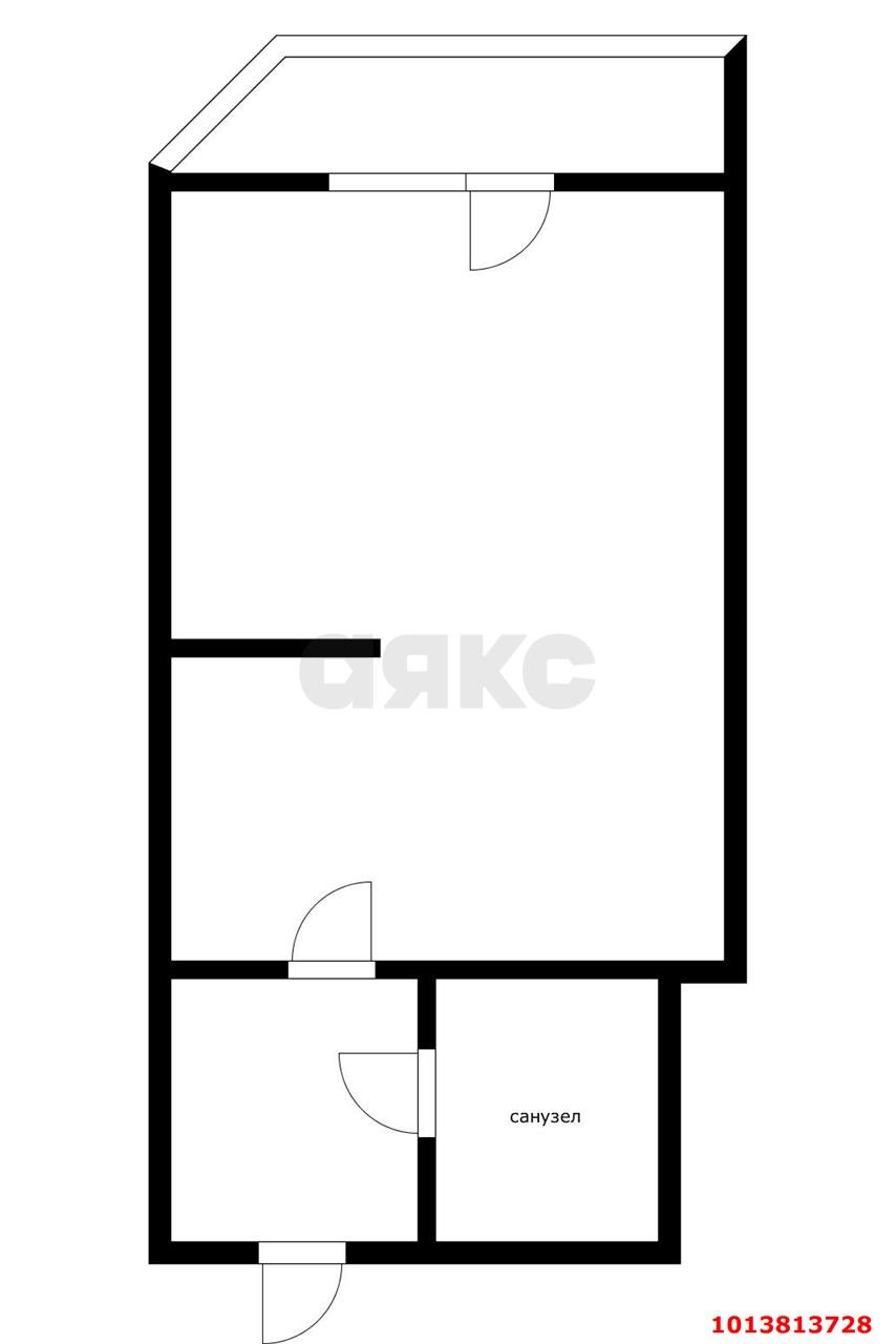 Фото №14: 1-комнатная квартира 37 м² - Краснодар, жилой комплекс Дружный, б-р Адмиралтейский, 3