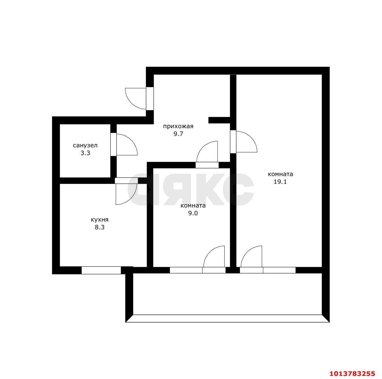 Фото №15: 2-комнатная квартира 55 м² - Краснодар, Краевая Клиническая Больница, ул. Восточно-Кругликовская, 72