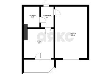 Фото №3: 1-комнатная квартира 35 м² - Краснодар, мкр. Музыкальный, ул. имени Сергея Есенина, 127/2