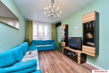 Фото №1: 1-комнатная квартира 35 м², 4/19 эт. - Краснодар, п. коттеджный Кореновская Усадьба,