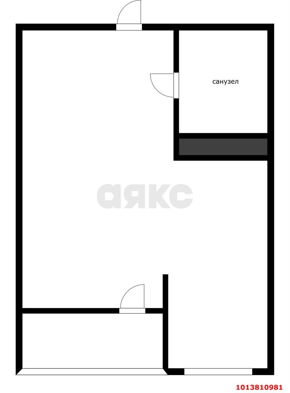 Фото №8: Студия 29 м² - Краснодар, жилой комплекс Рекорд, ул. Новороссийская, 90/2к2