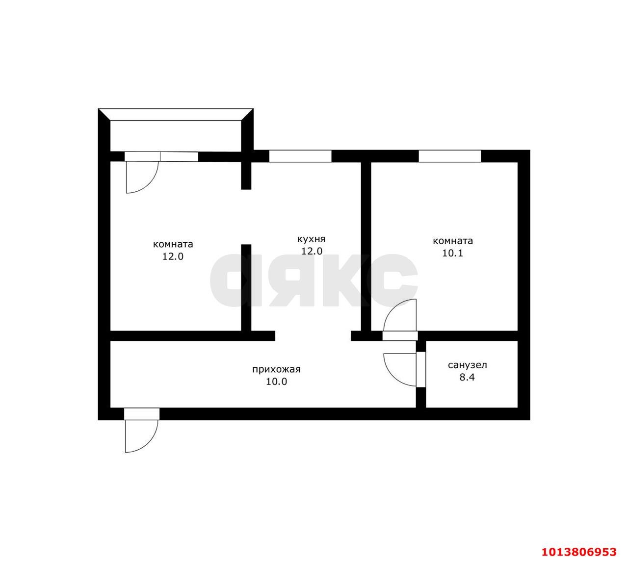 Фото №14: 2-комнатная квартира 50 м² - Краснодар, ТЭЦ, ул. Краснодарская, 34