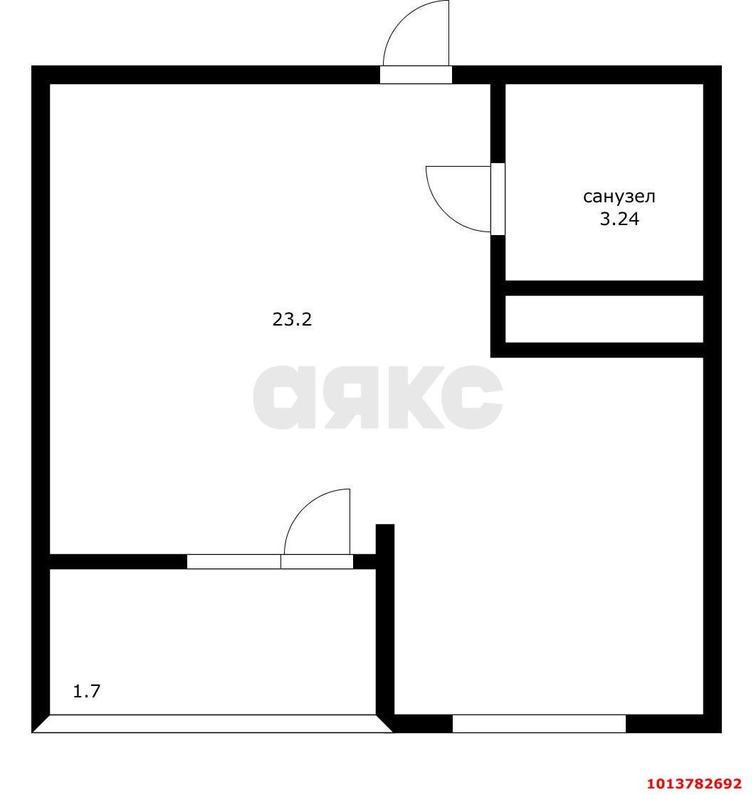 Фото №13: Студия 30 м² - Краснодар, жилой комплекс Славянка, 