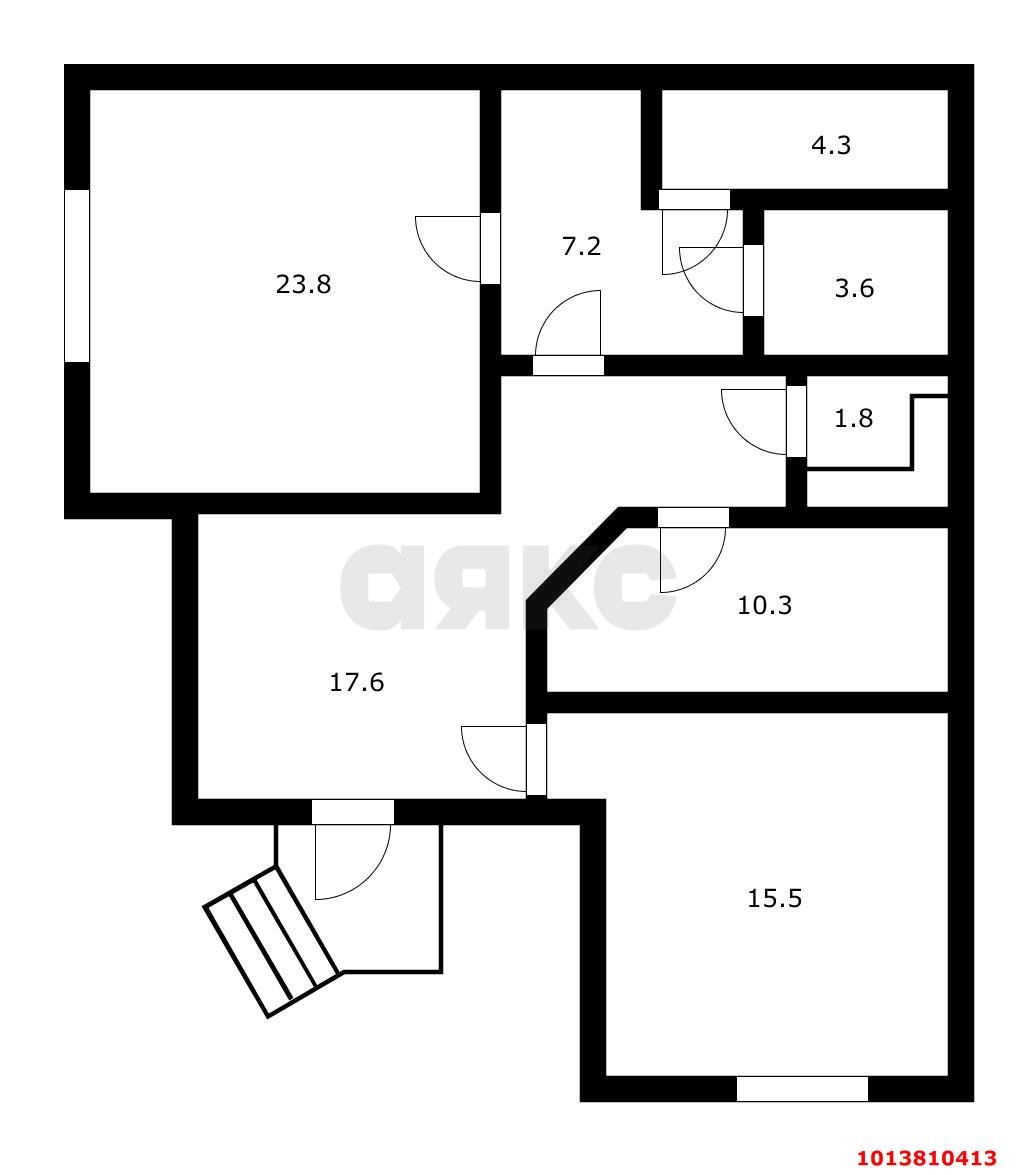 Фото №17: Торговое помещение 85 м² - Краснодар, Западный внутригородской округ, ул. Кожевенная, 42