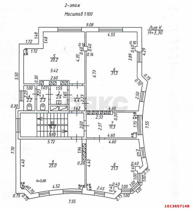 Фото №4: Отдельное здание 637&nbsp;м², 1/5&nbsp;эт. - Краснодар, Центральный внутригородской округ, Покровка, мкр. Центральный, ул. Корницкого, 67/1