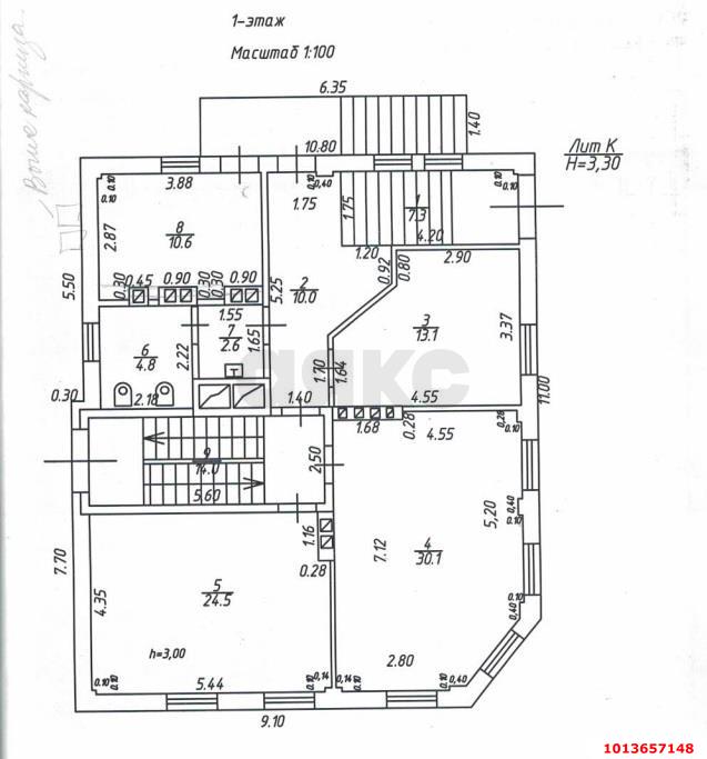 Фото №3: Отдельное здание 637&nbsp;м², 1/5&nbsp;эт. - Краснодар, Центральный внутригородской округ, Покровка, мкр. Центральный, ул. Корницкого, 67/1