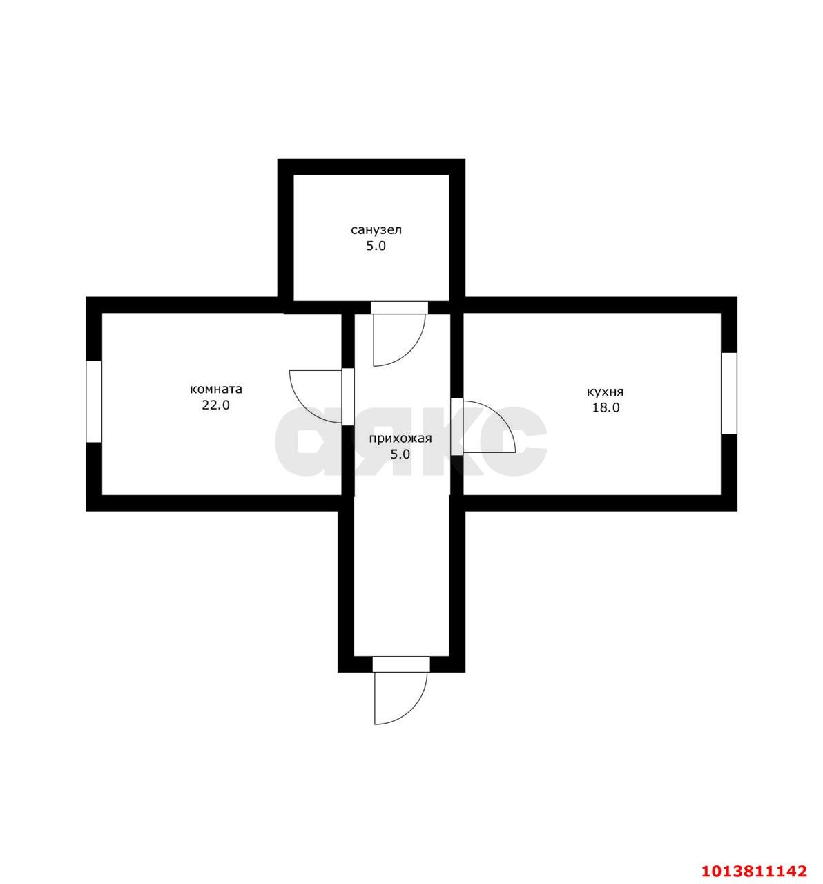 Фото №13: 2-комнатная квартира 50 м² - Краснодар, Завод Измерительных Приборов, ул. Зиповская, 5/3