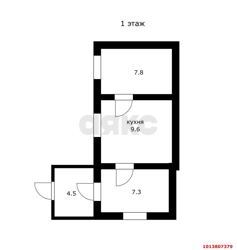 Фото №4: 1-комнатная квартира 29 м² - Российский, Прикубанский внутригородской округ, ул. 16-й Полевой участок, 2