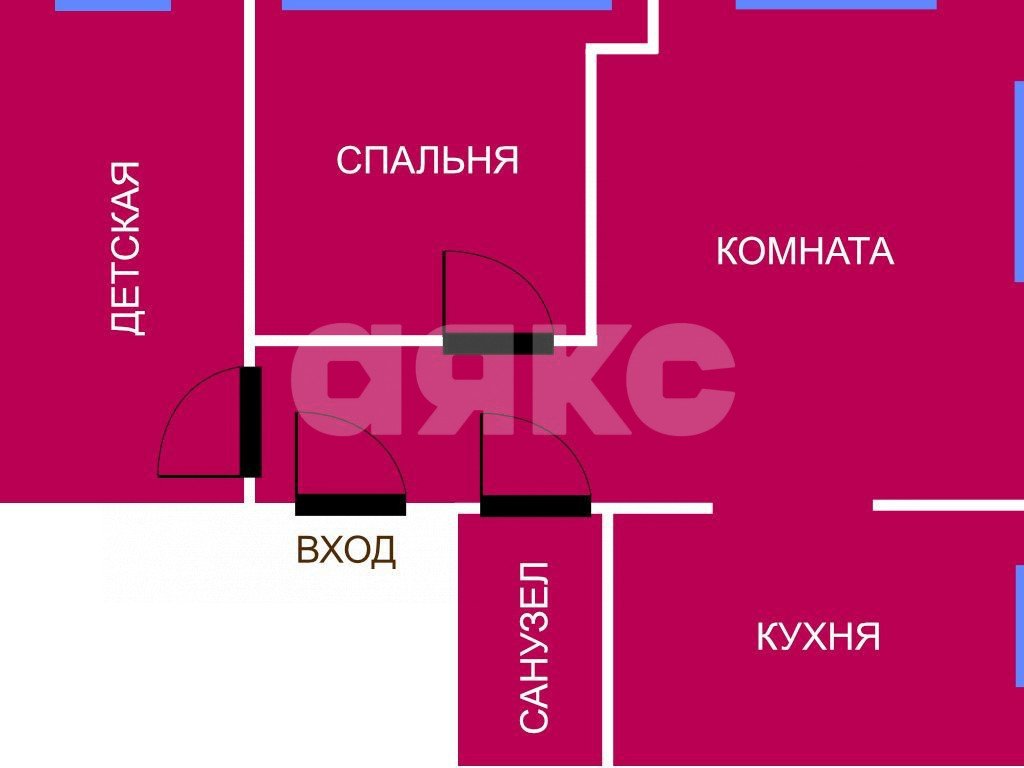 Фото №22: 3-комнатная квартира 109&nbsp;м², 2/7&nbsp;эт. - Анапа, ул. Кати Соловьяновой, 84