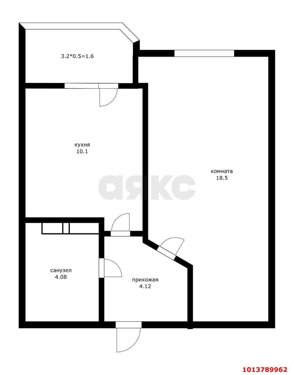 Фото №20: 1-комнатная квартира 41 м² - Краснодар, Восточно-Кругликовский, ул. им. Героя Яцкова И.В., 20