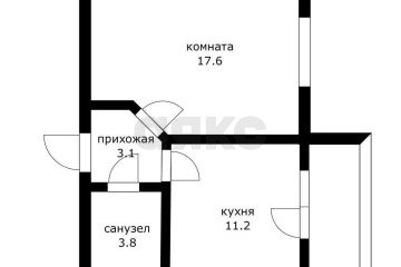 Фото №5: 1-комнатная квартира 36 м² - Новая Адыгея, мкр. жилой комплекс Новая Адыгея, ул. Бжегокайская, 90/1к2